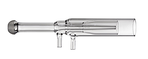 Quartz Torch, 1.5mm, Shimadzu ICPM-8500