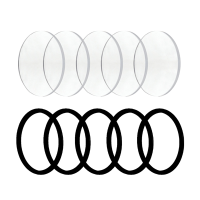 Window & O-Ring for Purged Optical Path (POP) Assembly (PKT 5)