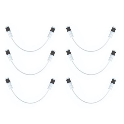 UniFit sample tube - Twin (PKT 6)