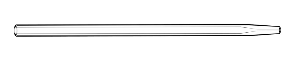 Tapered Quartz Injector 1.2mm