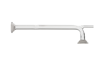 [70-803-2134] Quartz Extension Pipe with Gas Port, ICPMS-2040, 50