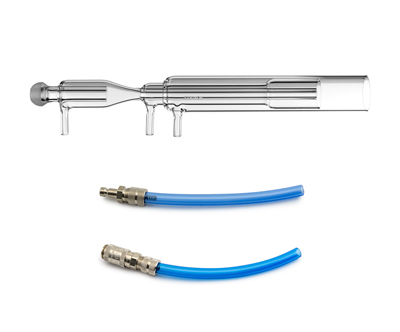 [30-807-0570] Quartz Torch with 3.0mm Injector, Sheath Gas & Fittings for Spectro EOP, SOP