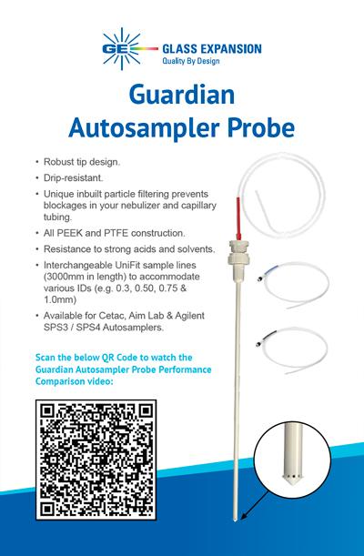 Guardian Autosampler Probe